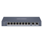 HIKVISION - DS-3E1310HP-EI SWITCH SMART HI-POE 10/10