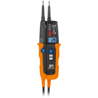 HT INSTRUMENTS - Tester multifunzione a due poli con indicazioni e torcia LED HT10 rilevatore bipolare di tensione a 1.