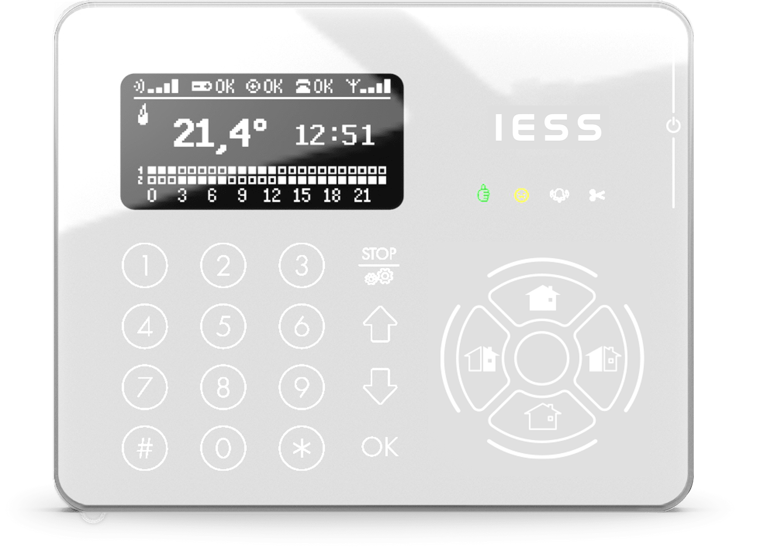 IESS - TASTIERA TOUCH CAPSENSE RADIO I-TRADE