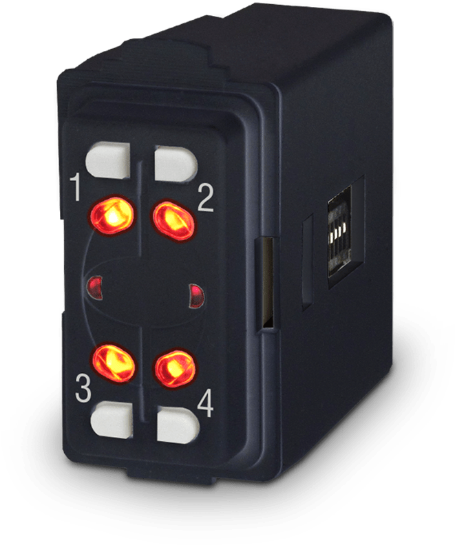 IESS - LETTORE PROXI RS485 4 TASTI BTICINOMAGIC