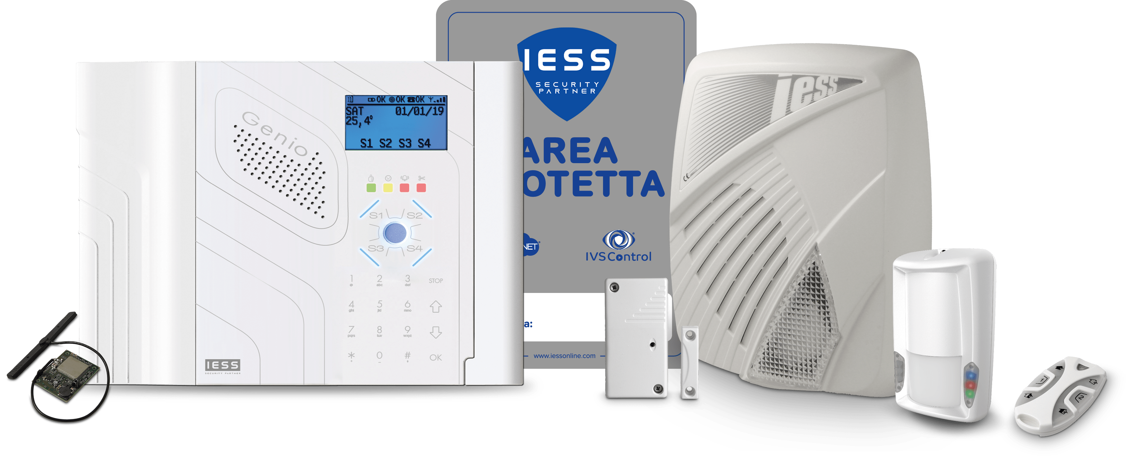 IESS - KIT I-TRADE GENIOPLUS+SEI300TD+SENSORI