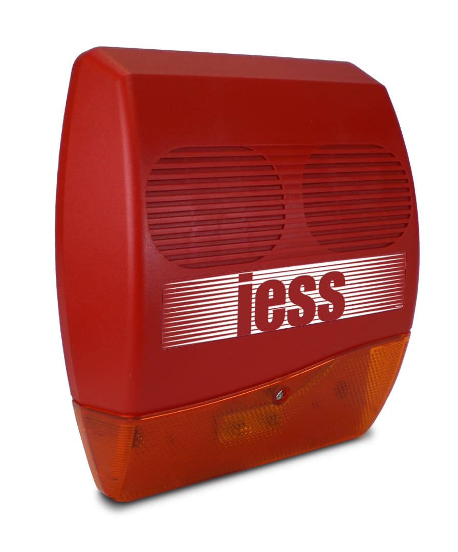 IESS - SIRENA ANTINCENDIO AUTOALIMENTATA EN54-3