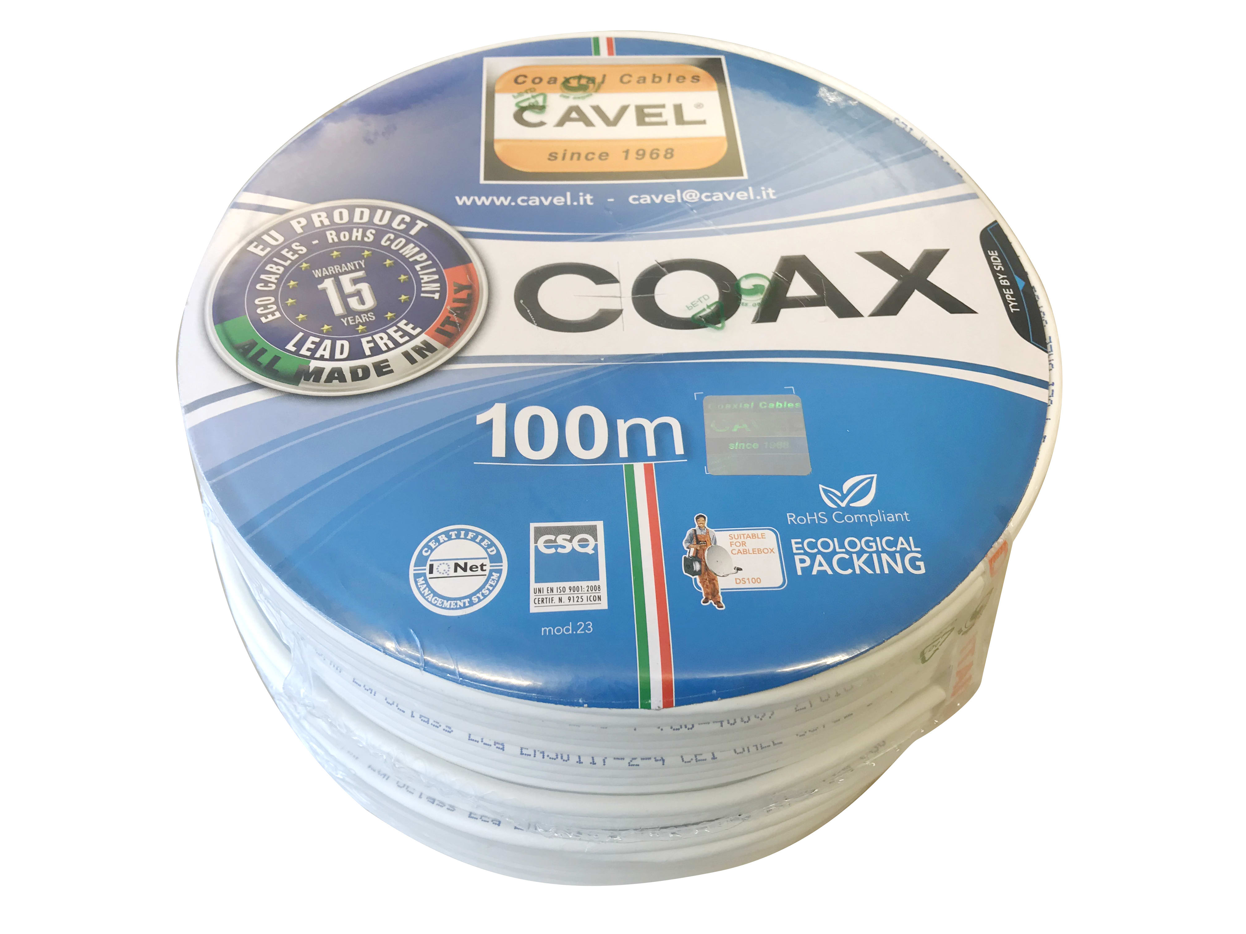 ITALIANA CONDUTTORI - CAVO COAX SAT703B SHR 6X100 M
