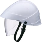 INTERCABLE TOOLS - Elmetto rosso con visiera integrata per elettricista
