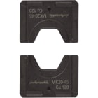INTERCABLE TOOLS - Matrici esagonali DIN K8 Cu 16mmq per utensili 45 kN