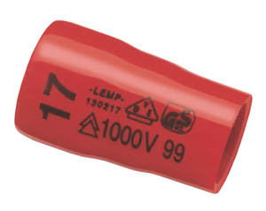 INTERCABLE TOOLS - Bussola isolata 1000V 1/2" esagono 18mm