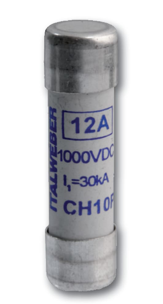 ITALWEBER - FUS 10X38 GPV 12A 1000VDC