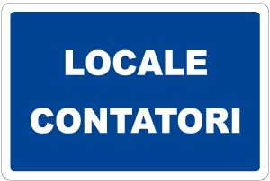 ITALWEBER - CART.300X200MM LOCALE CONTATORI