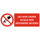 ITALWEBER - CART.350X125MM QUI NON USARE AC