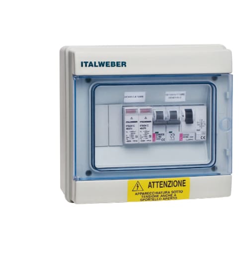 ITALWEBER - QUADRO DI CAMPO AC MONOFASE 16A