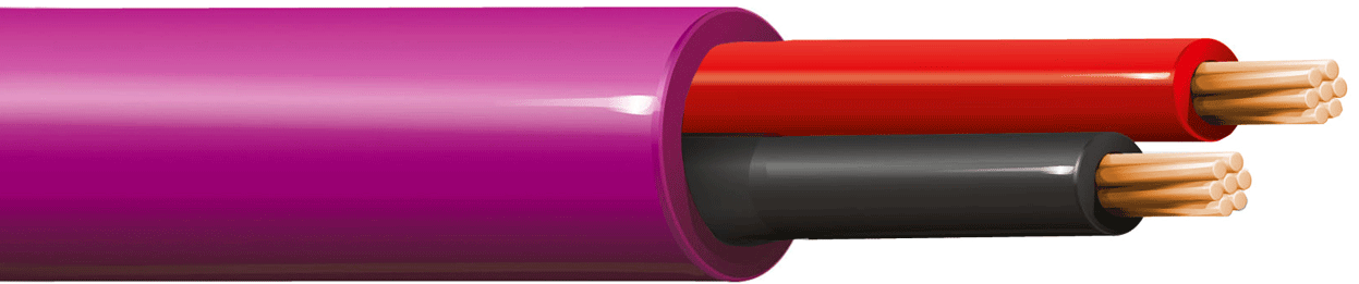 ITC INDUSTRIA TECNICA CAVI - 2X2,50 LSZH VIOLA B1000 PH30 CCA-S1B,D1,