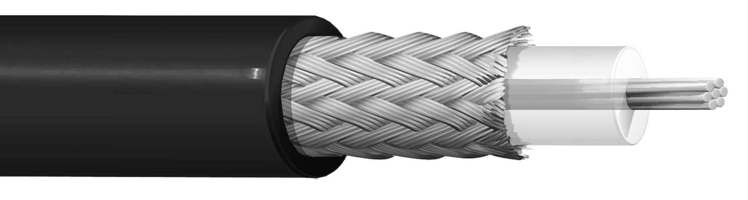 ITC INDUSTRIA TECNICA CAVI - RG 58 A/U NERO MAT.100 FCA