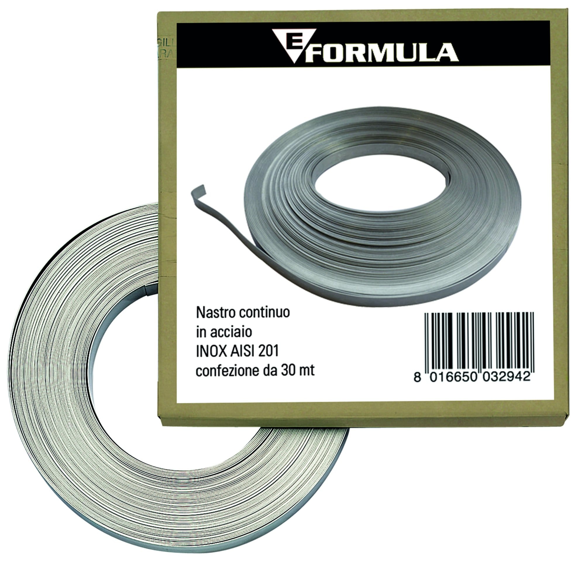 ELEMATIC - NASTRO CONTINUO 1/2 INOX 30m