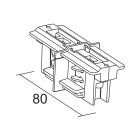IVELAELCOM - GIUNTO LINEARE C/CONTATTI LKM INCASSO BI