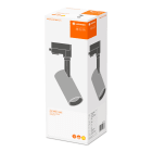 LEDVANCE - Faretto LEDV, 25W, 3000K, 90RA, Grigio, Spot, Tracklight
