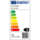 LEDVANCE - Lampada a Sodio NAV-E 70W, Alta Efficienza Energetica, Luce Bianca Calda