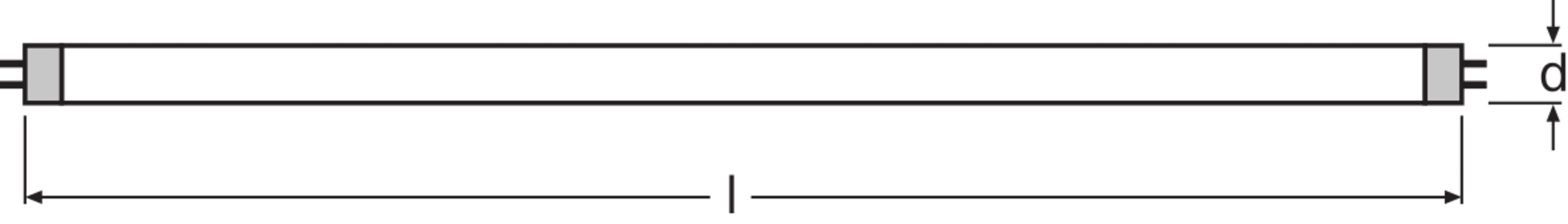 LEDVANCE - L 6W/840 EL FLH1                   OSRAM