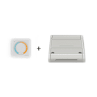 LEF LIGHTING - KIT CCT RADIO 12-24VDC 5A EASY TOUCH COMPOSTO DA: 1 x TOUCH-1CCT + 1 x MCU-V4/C