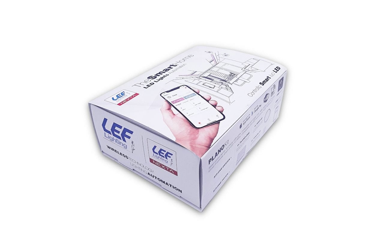 LEF LIGHTING - KIT DIMMER RADIO 12-24VDC HB80 VOCE COMPOSTO DA 1 x PLANO-ONE + 1 x HB80-4C