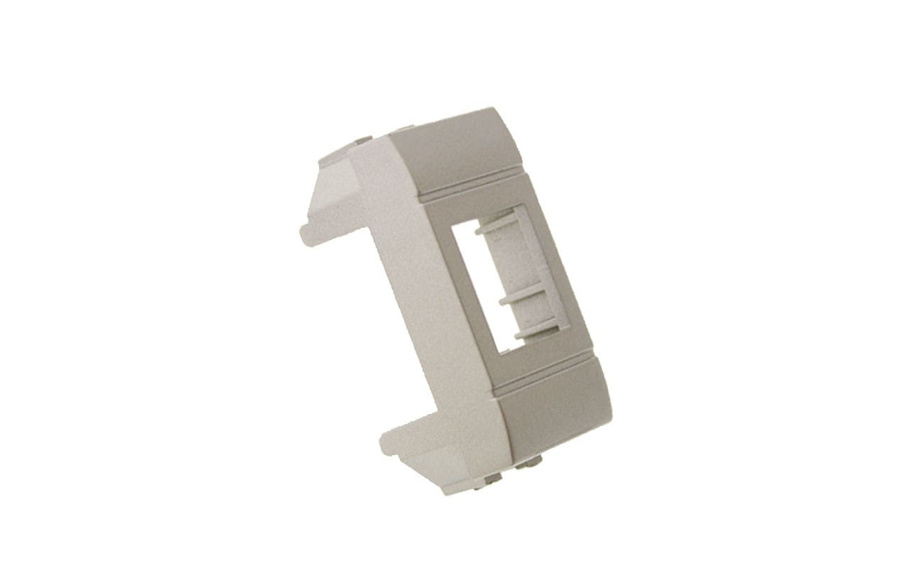 LEF LIGHTING - ADATTATORE KEYSTONE BTICINO LIGHT TECH SILVER