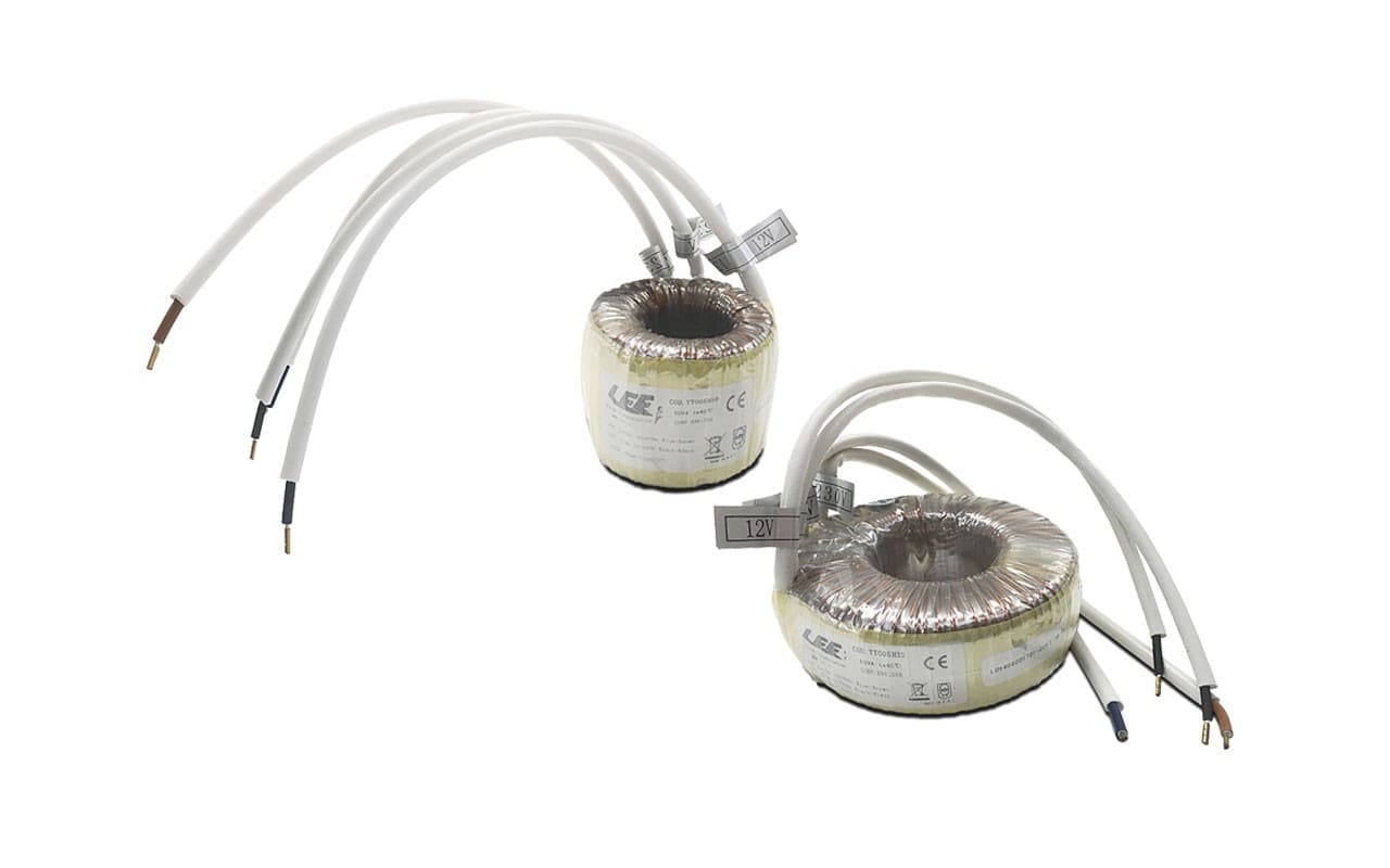LEF LIGHTING - TRASFORMATORE TOROIDALE ELETTROMECCANICO 12Vac 150VA