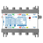 LEM ELETTRONICA - Multiswitch dCSS/Legacy SCD516/1 con 5 ingressi passanti e 1 uscita derivata, Satellite amplificato, per applicazioni SKY, FM, DAB, UHF, SAT.