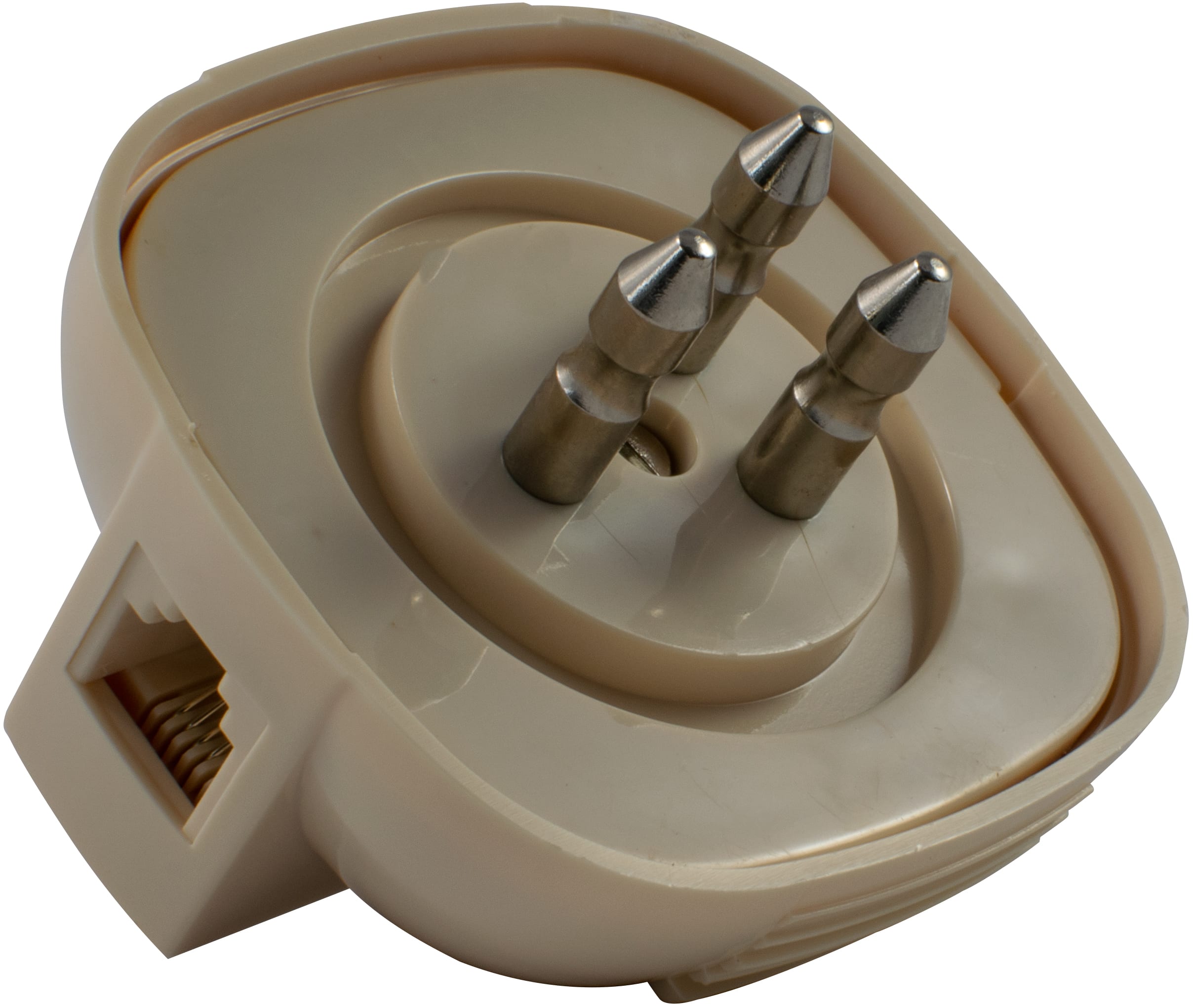 LE PROLUNGHE - Spina telefonica con attacco plug 6/4 per connessioni rapide e affidabili.