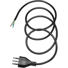 LE PROLUNGHE - Prolungatore linea 3G1 MT.3 senza spina 10A nero.