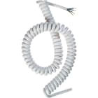 LE PROLUNGHE - Cavo estensibile 4G1 da 7 metri colore bianco.