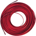 LE PROLUNGHE - Piattina rosso/nera 2x0.75 - mt.100.