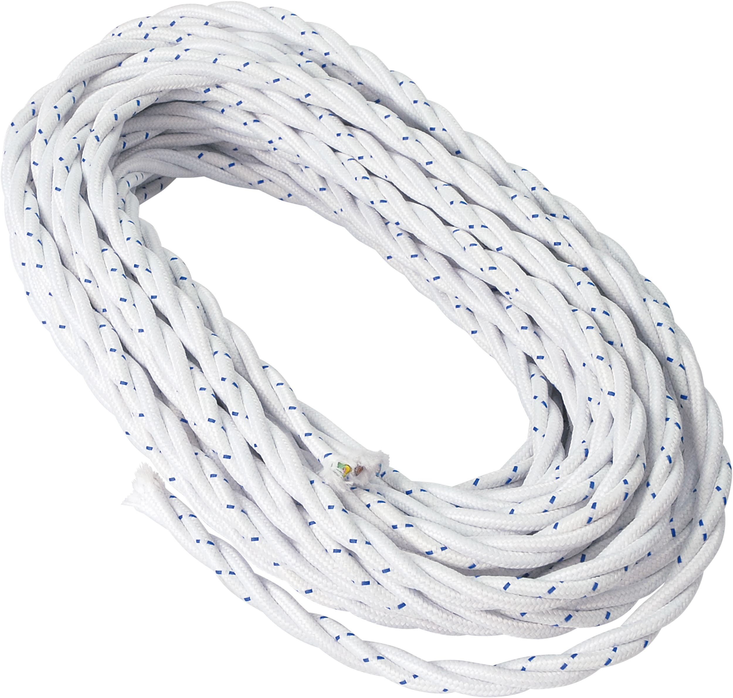 C'ERA UNA VOLTA - Treccia cotone 3g1 mt. 25 bianco.