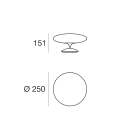 LINEA LIGHT - Lampada da tavolo | 1 topLED 9 W DC 50 mA