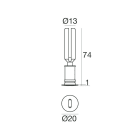 LINEA LIGHT - Lampada a parete - Step Lights | 1 x powerLED 1.5 W DC 500 mA
