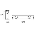 LINEA LIGHT - CONTROC.X INTAKE-X L.300MM