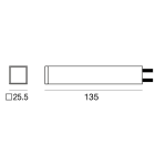 LINEA LIGHT - Aqualed_Slim - On/Off Driver - 12W DC 630mA 9-20V