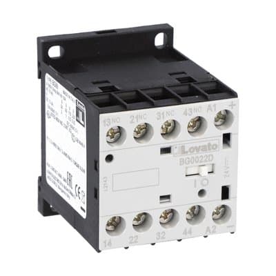 LOVATO ELECTRIC - CONTATTORE AUX 2NO+2NC 24VDC