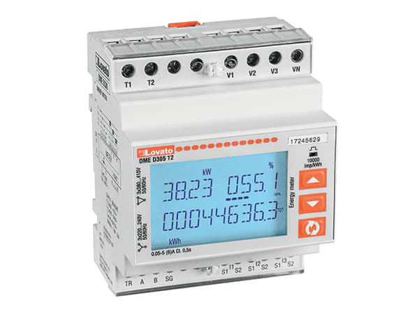 LOVATO ELECTRIC - CONT. ENERGIA 4U TRIFASE /5A 2OUT