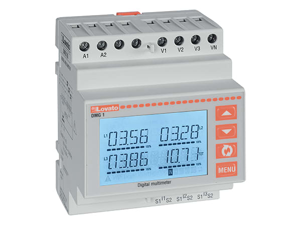 LOVATO ELECTRIC - MULTIMETRO LCD MODULARE 4U