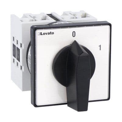 LOVATO ELECTRIC - INTERRUTTORE. 4P 40A MONT. FRONT. 65X65