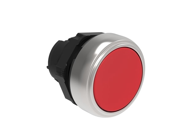 LOVATO ELECTRIC - PULSANTE RASATO ROSSO