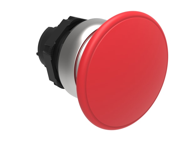 LOVATO ELECTRIC - PULSANTE FUNGO 40MM ROSSO IMPULSO