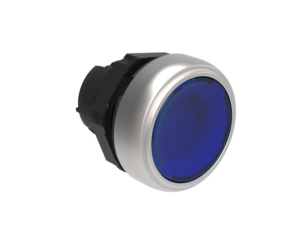 LOVATO ELECTRIC - PULSANTE LUMINOSO RASATO BLU