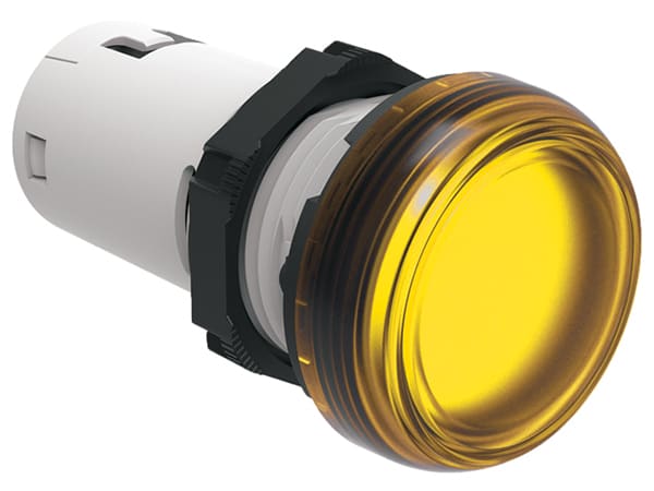 LOVATO ELECTRIC - INDIC.LUM.MONOBL.GIALLO LED 24V