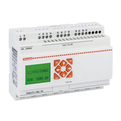 LOVATO ELECTRIC - RELE' PROGRAM.12I/8O 240VAC