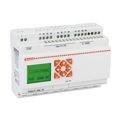 LOVATO ELECTRIC - RELE' PROGRAM.12I/8O 12VDC