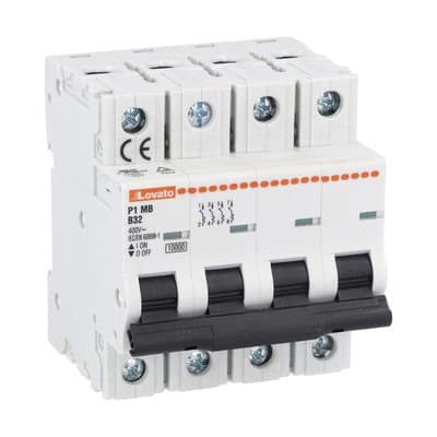 LOVATO ELECTRIC - INTERRUTT.E MAGNETOTERMICO 4P B 32A 10KA
