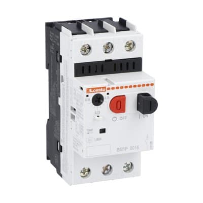 LOVATO ELECTRIC - INTERRUTTORE SALVAMOTORE SM1P 2,5-4A