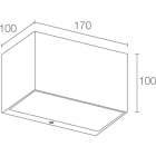 L&L LUCE E LIGHT - GEKO5.0 10W 230VAC 3000K DIF CORT