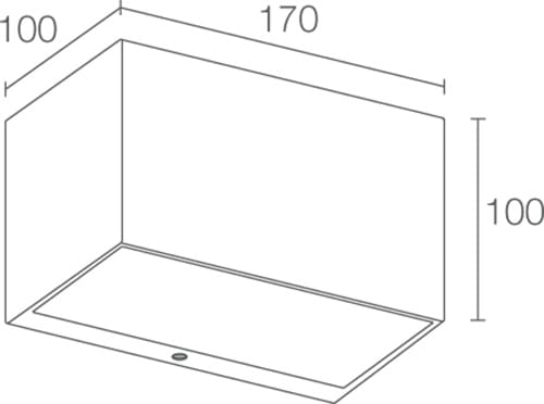 L&L LUCE E LIGHT - GEKO6.0 8W+8W 230VAC 3000K DIF CORT