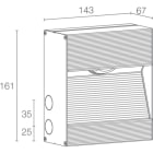 L&L LUCE E LIGHT - PASITO1.0 13W 230VAC 40K ASIM ANT